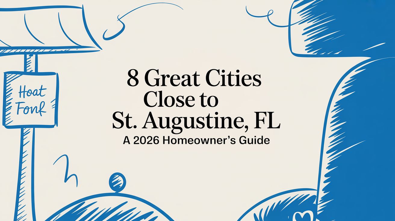 8 Great Cities Close to St. Augustine, FL: A 2026 Homeowner’s Guide