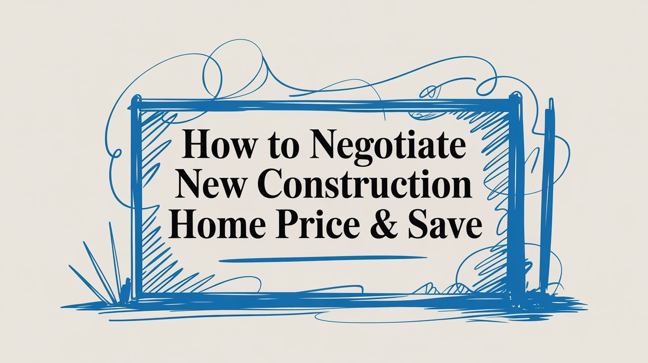How To Negotiate New Construction Home Price & Save