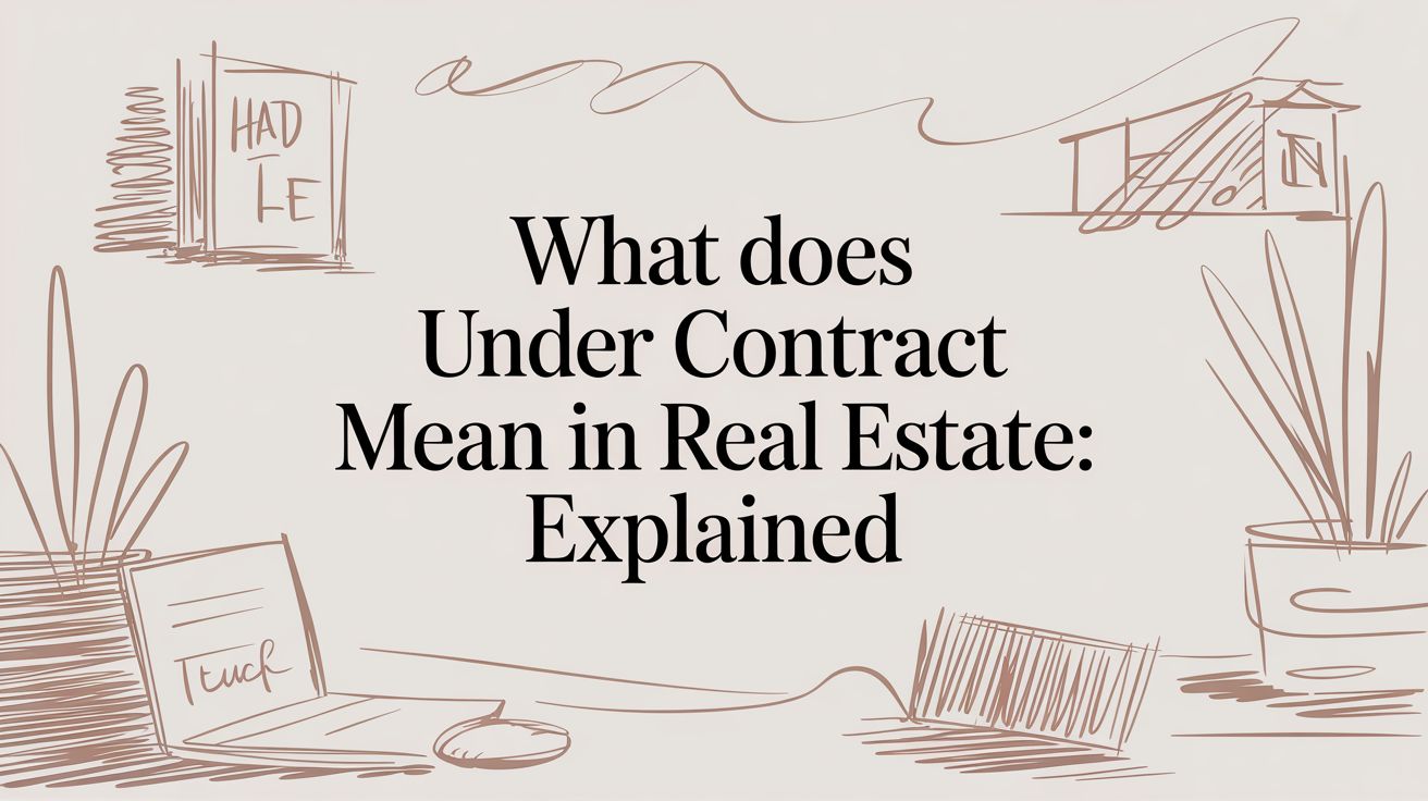 What Does Under Contract Mean in Real Estate: Explained