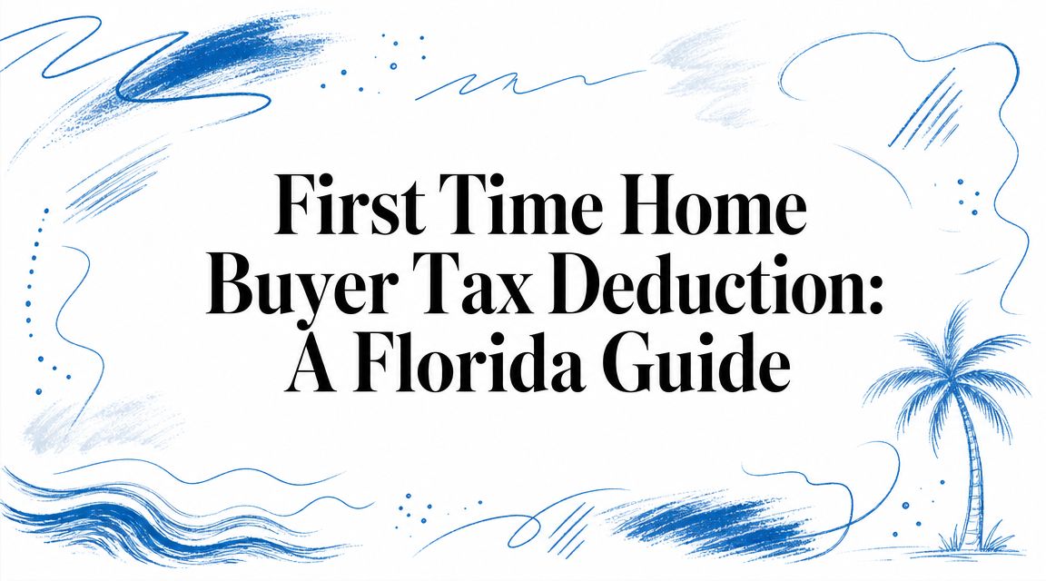 First Time Home Buyer Tax Deduction: A Florida Guide