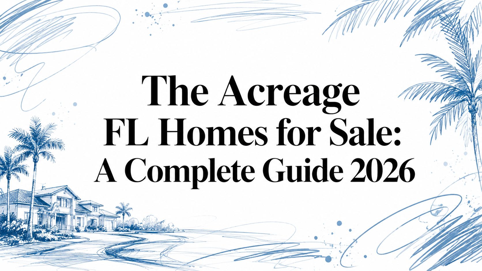The Acreage FL Homes for Sale: A Complete Guide 2026
