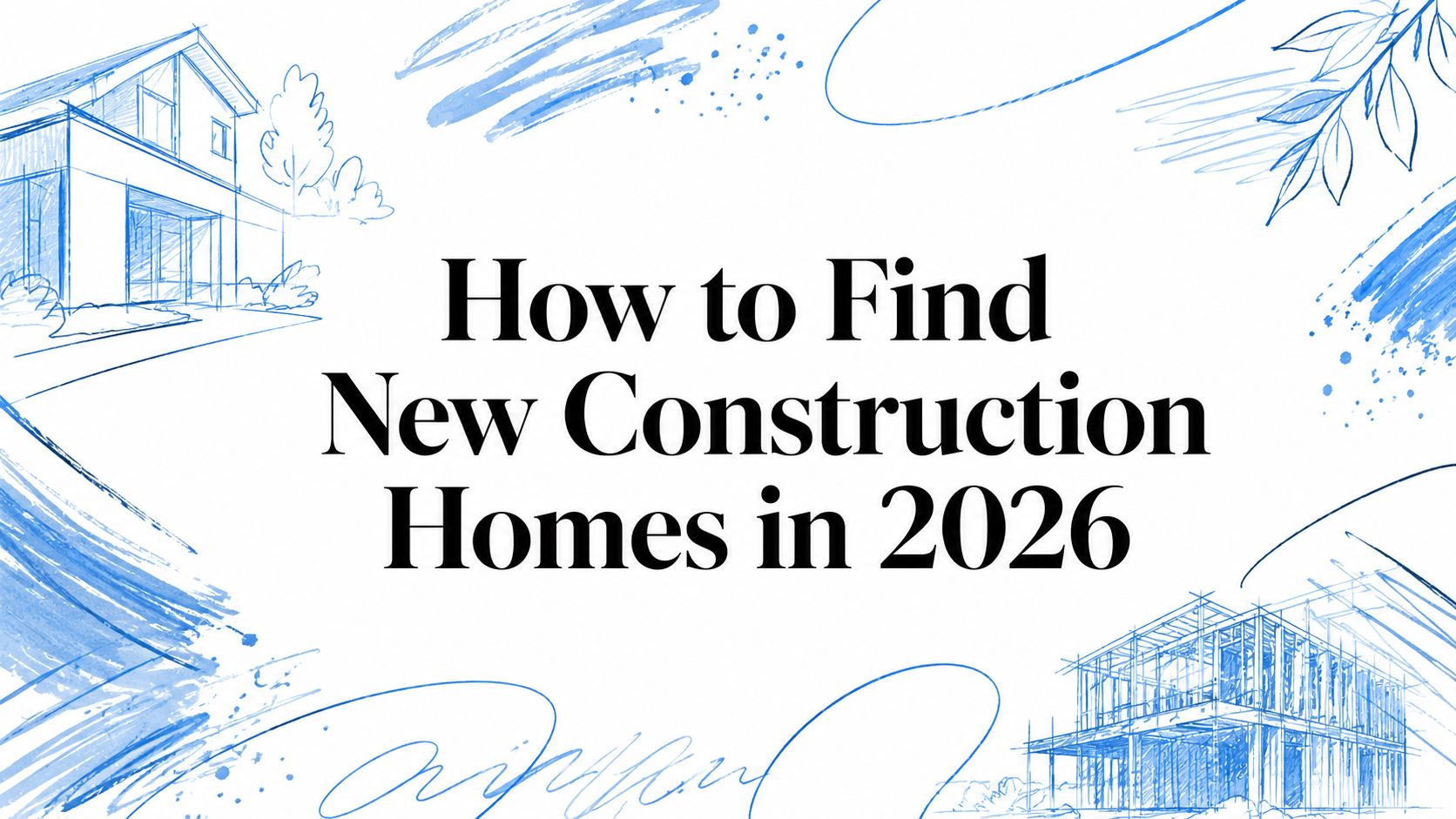 How to Find New Construction Homes in 2026